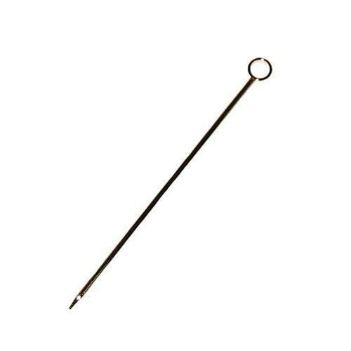 カクテルピン 丸穴（6本入）金メッキ 18-8