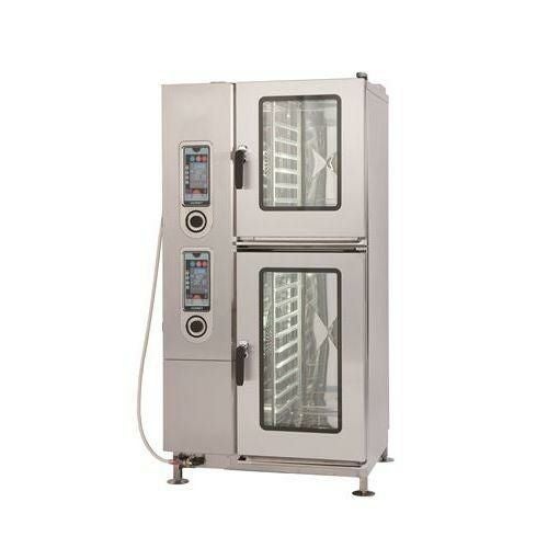 CSX-E106R 【コメットカトウ】電気スチームコンベクションオーブン 上:三相200V、下:三相200V
