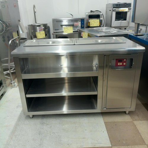 中古】卓上ウォーマー (ホテルパンなし) タニコー N-TCW-3545E-2 幅350