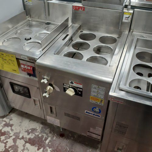 中古】ゆで麺機 北沢産業 KSB-56 幅510×奥行650×高さ800 【送料別途