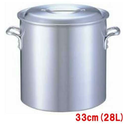 【TKG】寸胴鍋 DON アルミ寸胴鍋 33cm アカオ/9-0033-0106