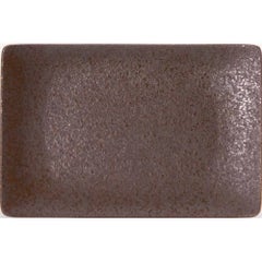 角和皿 長角18cm皿 赤茶備前【まとめ買い商品】