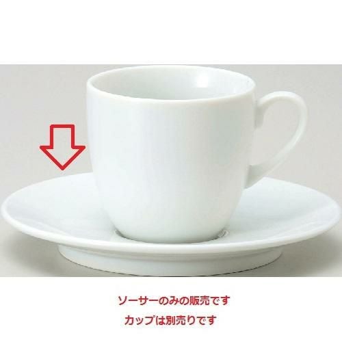 BASIC ホワイト ソーサー ホワイト/10個入 【まとめ買い商品】