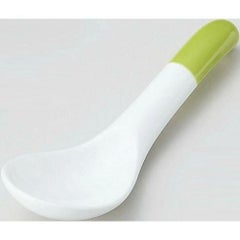 カラースプーン&レンゲ 洋風レンゲ 緑 緑【まとめ買い商品】