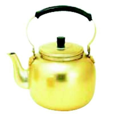 【TKG】アカオ しゅう酸アルマイト湯沸 8リットル /9-0869-0706