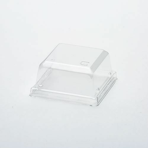 製菓資材 デザートカップ 63角 共用蓋 100個