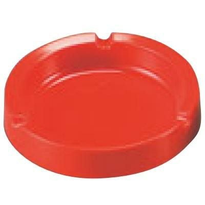 メラミン レスト付 灰皿 レッド 99019/1043 φ110