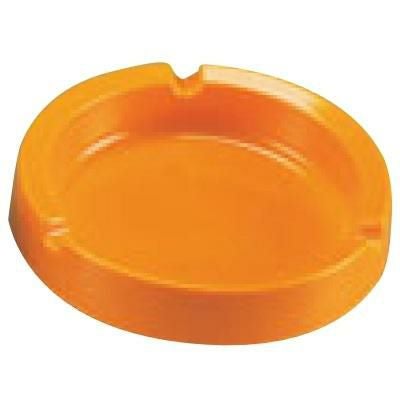 メラミン レスト付 灰皿 オレンジ99019/1050 φ110