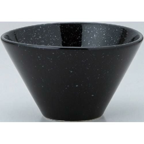 ピアット 12cm深ボール 黒御影【まとめ買い商品】 10個入