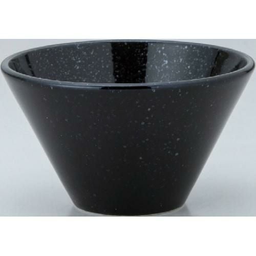ピアット 14cm深ボール 黒御影【まとめ買い商品】 10個入