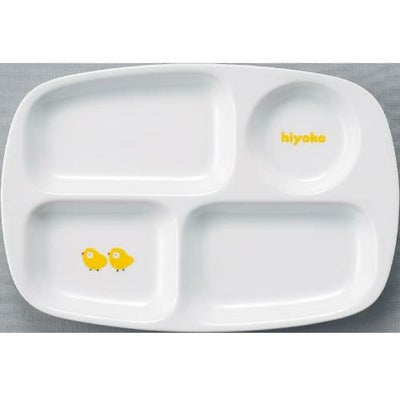 ダイヤセラム(強化) ひよこ 仕切皿角 29cm【まとめ買い商品】