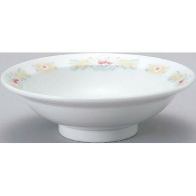 イングレーズ 桃花源 丸高台7寸皿【まとめ買い商品】