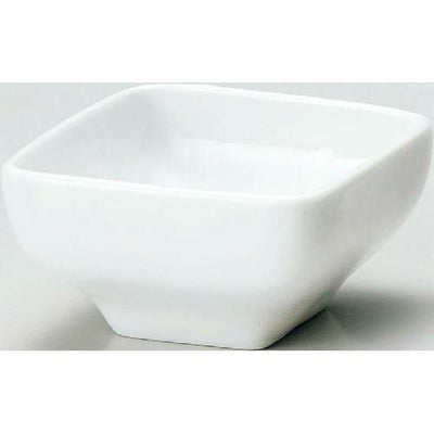 珍味&小付セレクション 角鉢6cm 白 白【まとめ買い商品】