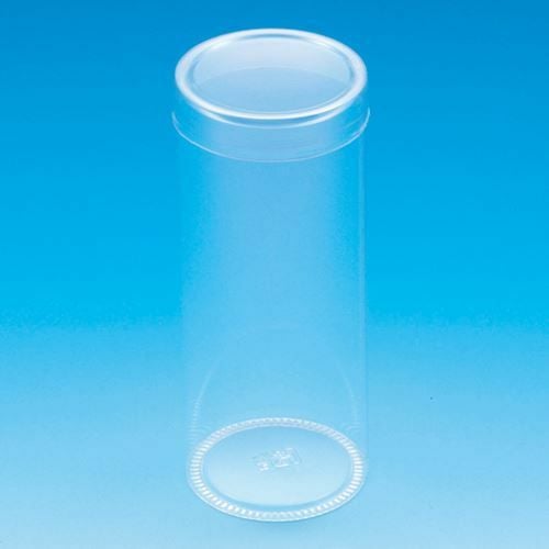 HEIKO 箱 クリスタルボックス スタンダードタイプ PET円筒ケース 50×120/10P
