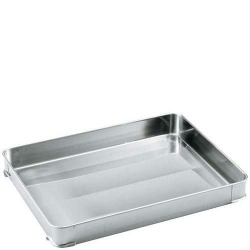 クローバー 18－8 餃子バット身 L型 520×380×H50