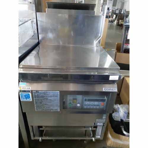 業界最長1年保証】【中古】ガス一槽フライヤー 23L コメットカトウ CF2