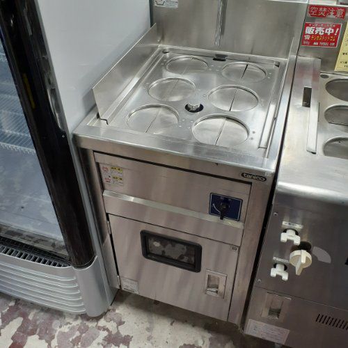 業務用/新品】【ニチワ】電気ゆで麺器(湯通しタイプ) 幅900×奥行600×高