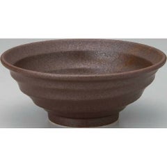 鳴門 赤茶備前 6.5寸丼 赤茶備前【まとめ買い商品】