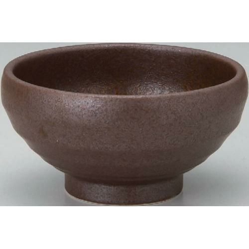 鳴門 赤茶備前 玉丼4.5寸 赤茶備前【まとめ買い商品】