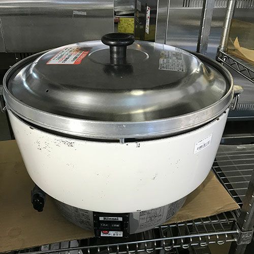 中古】ガス炊飯器 リンナイ(Rinnai) RR-30S1-F 幅492×奥行423×高さ426
