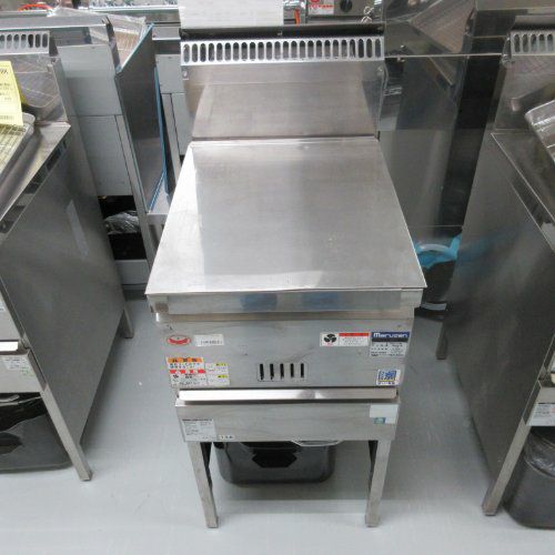 業界最長1年保証】【中古】ガスフライヤー マルゼン MGF-C18K 幅430 