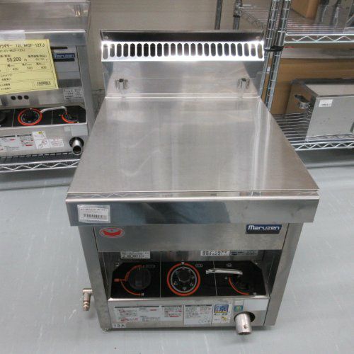 中古】卓上ガスフライヤー サミー TF-012 幅400×奥行500×高さ510 都市