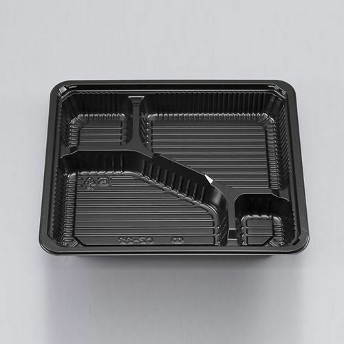 【1枚/約27円】シーピー化成 弁当容器 新CZ-22 BS黒 本体 50枚