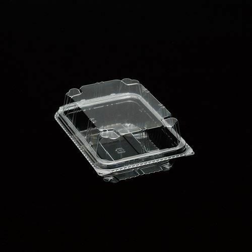 【1枚/約14円】デンカポリマー 食品容器 フードパック（嵌合タイプ） サンドイッチ用 OPSW9-12（50） 50枚
