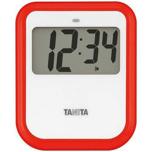 タニタ 非接触タイマー 洗えるタイプ TD－424 RD レッド