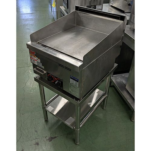業務用/新品】【マルゼン】電気グリドル サーモスタット付 MEG-046 幅
