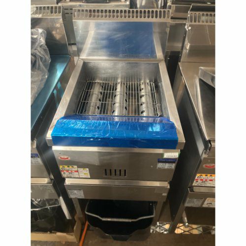 中古】ガスフライヤー マルゼン MGF-18K 幅430×奥行600×高さ800 LPG