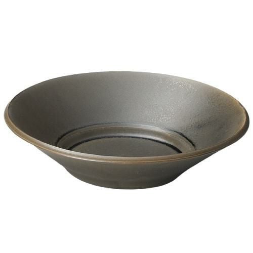 スパダ 21cm 浅ボール ラバブラウン