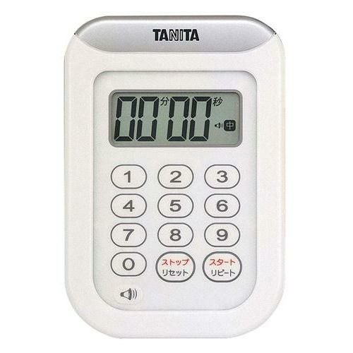 タニタ 丸洗いタイマー 100分計 TD－378 ホワイト