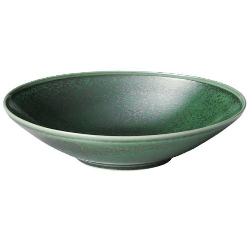 フィノ 23.5cm 浅ボール アイビーグリーン