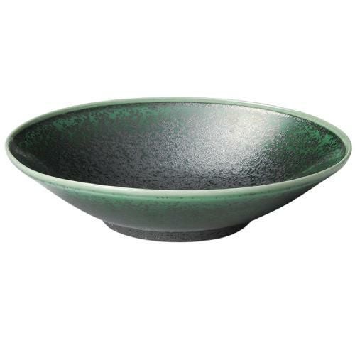 フィノ 20cm 浅ボール アイビーグリーン