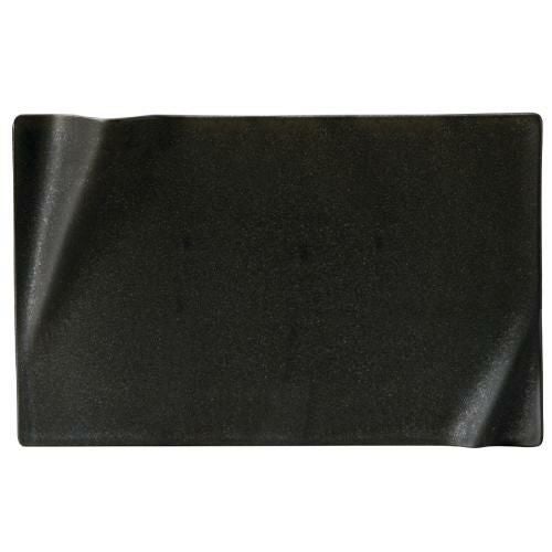 ネプチューン 24cm 長角 プレート クリスタルブラック