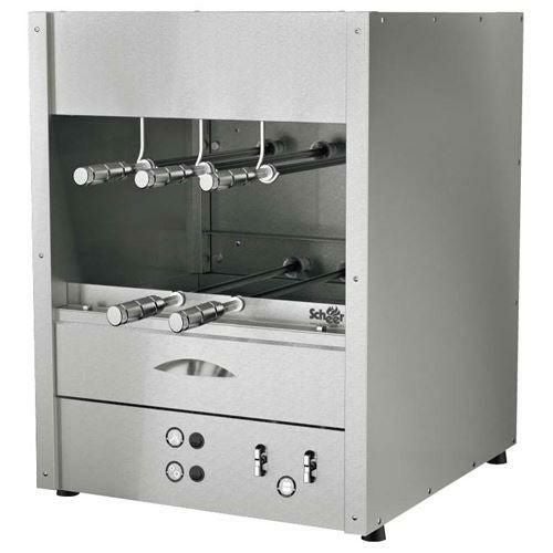 シーア 卓上シュラスコガスグリル 2段タイプ 5本 RG－300－2－5 13A 60Hz