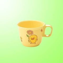 子供食器 柄付カップ ひよこぐみイエロ