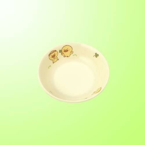 子供食器 10cm丸深皿 ひよこぐみ