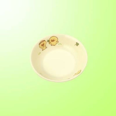 子供食器 10cm丸深皿 ひよこぐみ