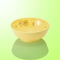 子供食器 ボール 中 ひよこぐみイエロ