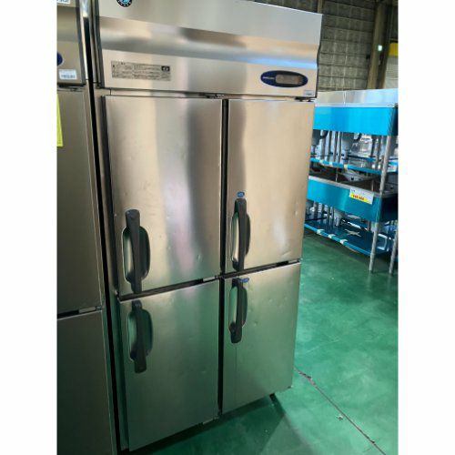 中古】縦型冷凍冷蔵庫 ホシザキ HRF-90ZFT3 幅900×奥行650×高さ1890 三