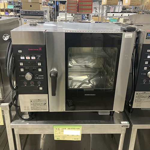 【中古】スチームコンベクションオーブン MIC-5TB3 ホシザキ トレイ付 中古】スチームコンベクションオーブン ホシザキ MIC-5TB3 幅750(突起