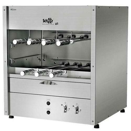 シーア 卓上シュラスコガスグリル 2段タイプ 7本 RG－300－2－7 LP 50Hz