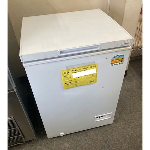 エリア限定　TENPOS 冷凍ストッカー 中古　tbcf−190−rh 中古】冷凍ストッカー テンポスオリジナル TBCF-190-RH 幅950×奥行564