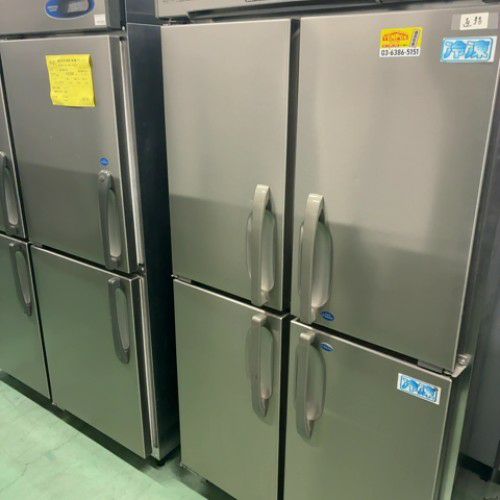 業界最長1年保証】【中古】縦型冷凍冷蔵庫 2凍2蔵 ホシザキ HRF-90AFT3 
