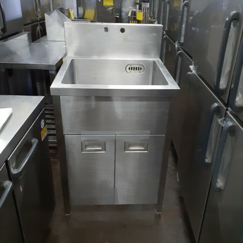 AP1-600H 【東製作所】 一槽キャビネットシンク 幅600×奥行600×高さ800
