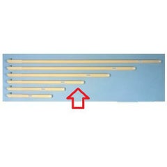 抗菌 角柄(ワンプッシュ式)KP60 60cm