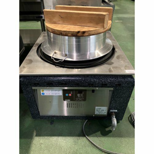 うどん釜・湯がき槽付湯煎器 角型うどん釜・湯がき槽付湯煎器