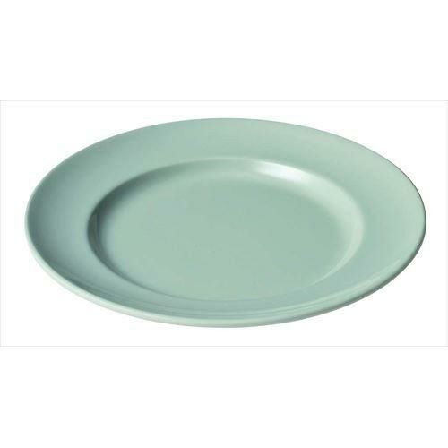 メラミン中華食器 瑞祥 平皿 8インチ CS-22外青磁内白